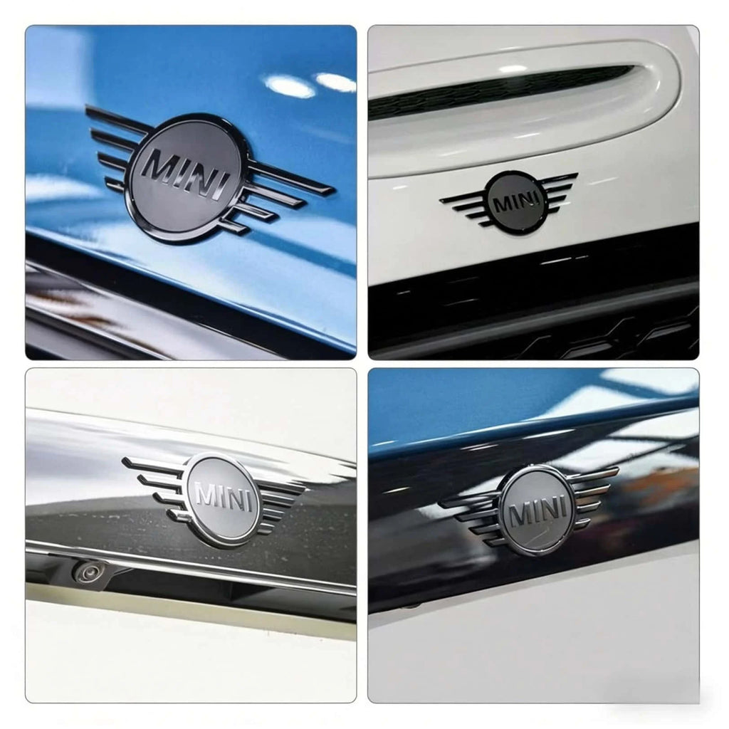 For Mini Cooper JCW Works R56 R50 F54 F55 F56 F57 F60 R52 R53 R55 R57 R58 R59 Car Metal Sticker Auto Body Trunk Decoration Cover
