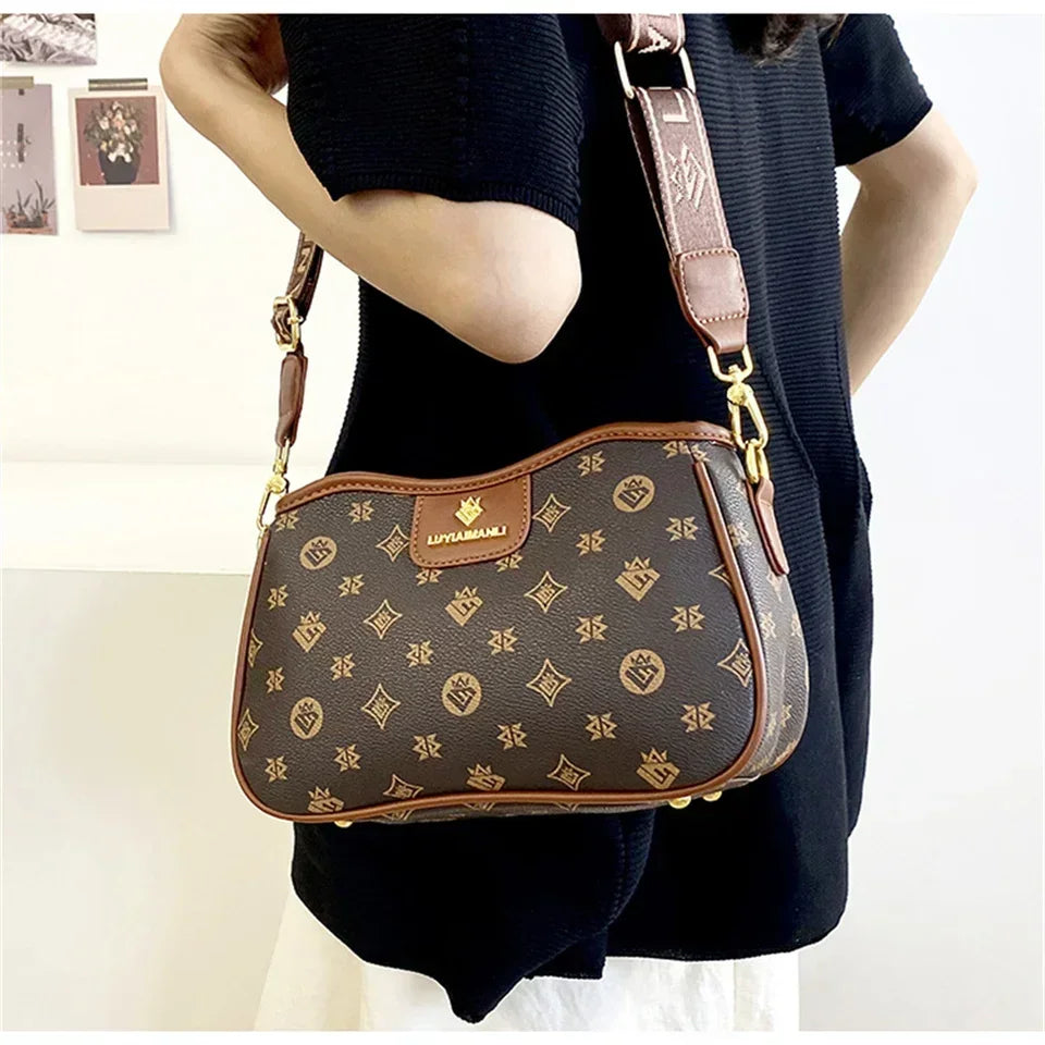 Sacs à bandoulière tendance pour femmes, sacs à main de créateurs, sacs à bandoulière en cuir souple de haute qualité pour femmes