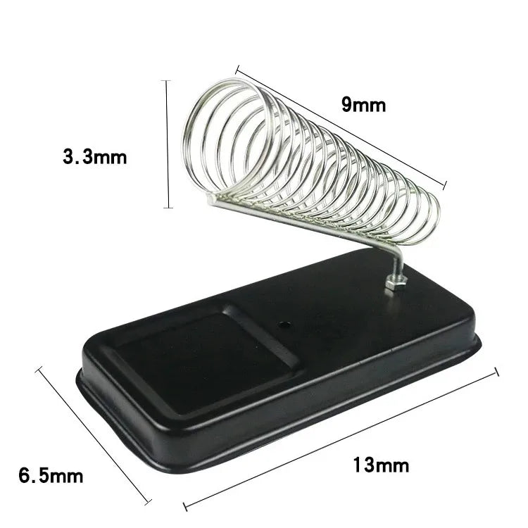 Electric soldering Iron Stand with Sponge Cleaning Pads Universal High-Temperature Resistant soldering Holder