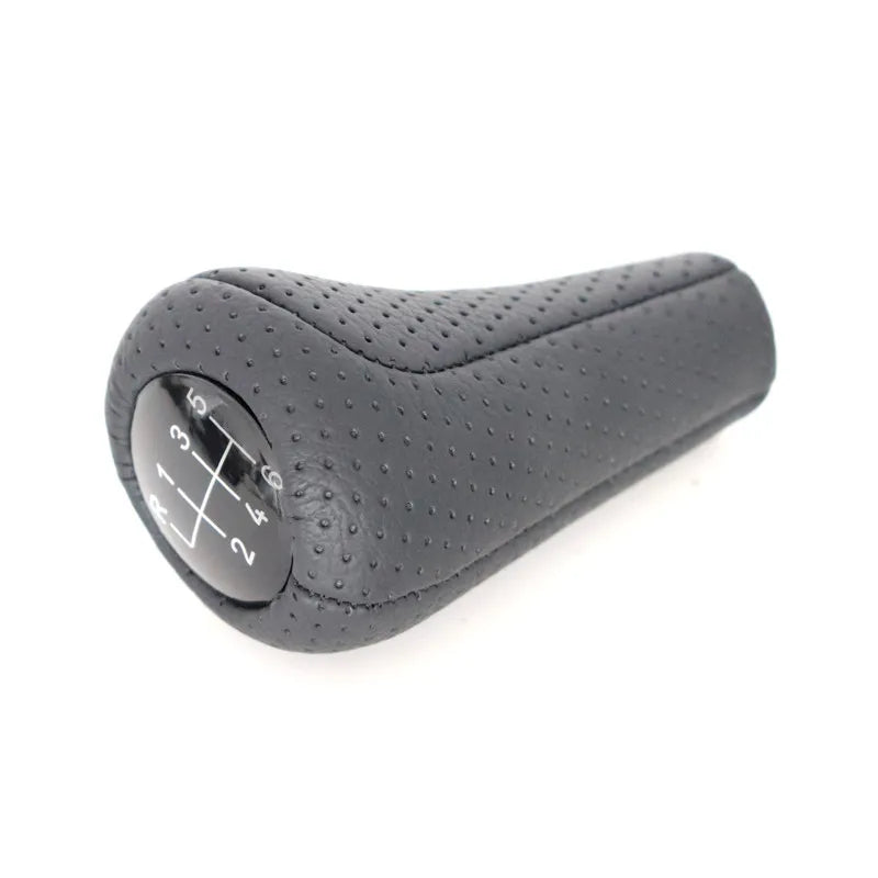 Hole Leather 56 Speed Gear Shift Knob for BMW E90 E91 E92 E60 E46 E39 E36 E34 E30 E81 E82 1356 Series M6 M5 M3 Pen POMO Headball