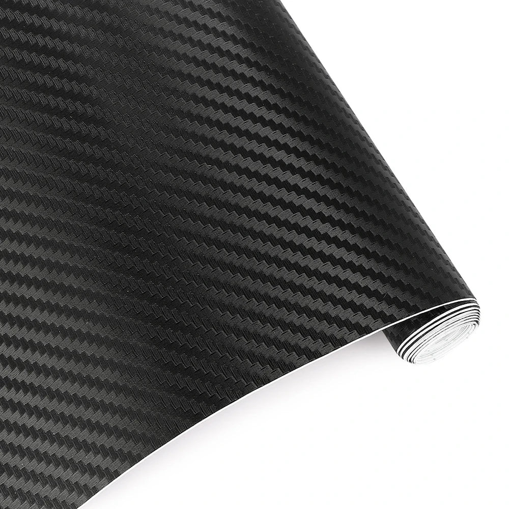 50cmx200cm 3D Carbon Fiber Vinyl Car Wrap Sheet Roll Film Car Stickers and Decal Motorcycle Auto Styling Accessories Automobiles