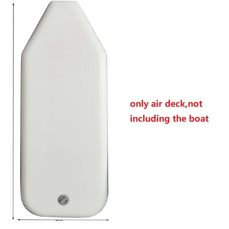 1.75M PVC Inflatable Fishing Boat with Air Mat Floor Surfing Canoe Racing Boats and Kayak Adult Watersport Outdoor Accessories