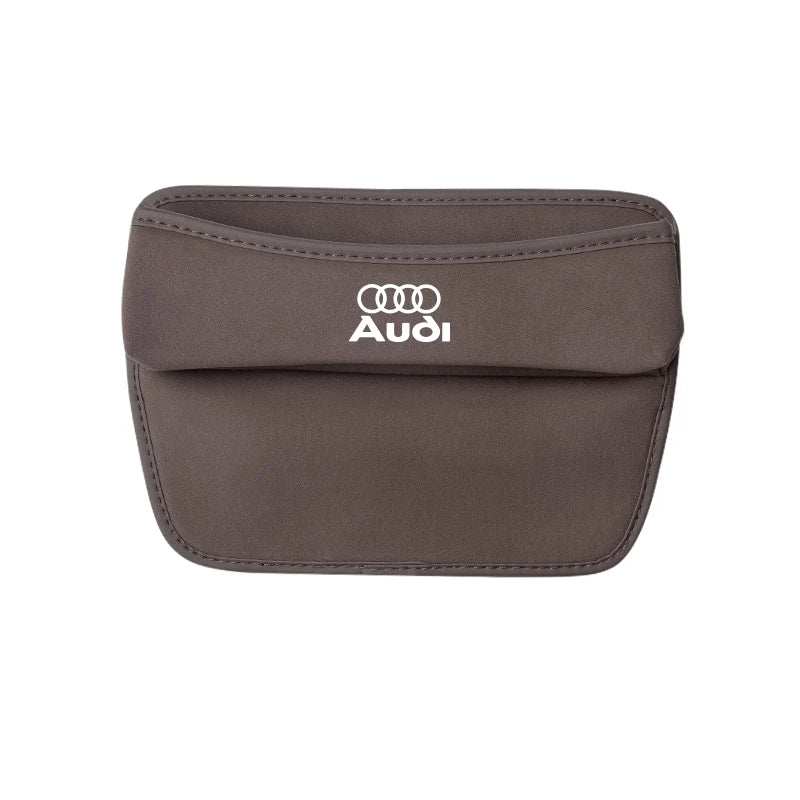 Car Seat Gap Filler Pockets Multifuntion Storage Organizer For Audi Sline A3 A4 A5 A6 A7 A1 A2 A8 Q1 Q2 Q3 Q4 Q5 Q6 Q7 Q8 TT RS3
