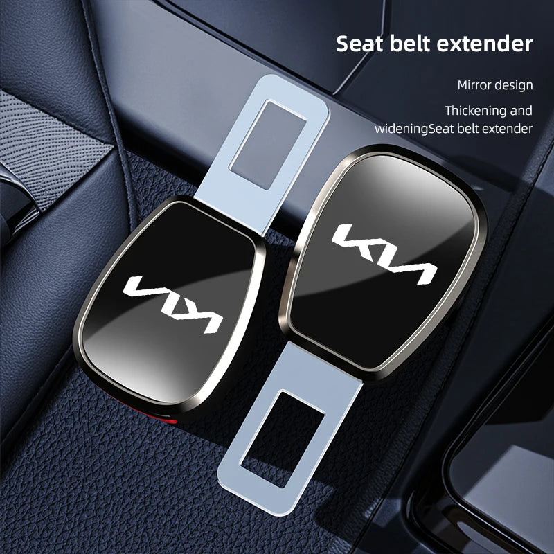 Car Seat Belt Clip Extension Plug Car Safety Seat Lock Buckle For Kia Sportage Morning Ceed Picanto Rio ProCeed KN