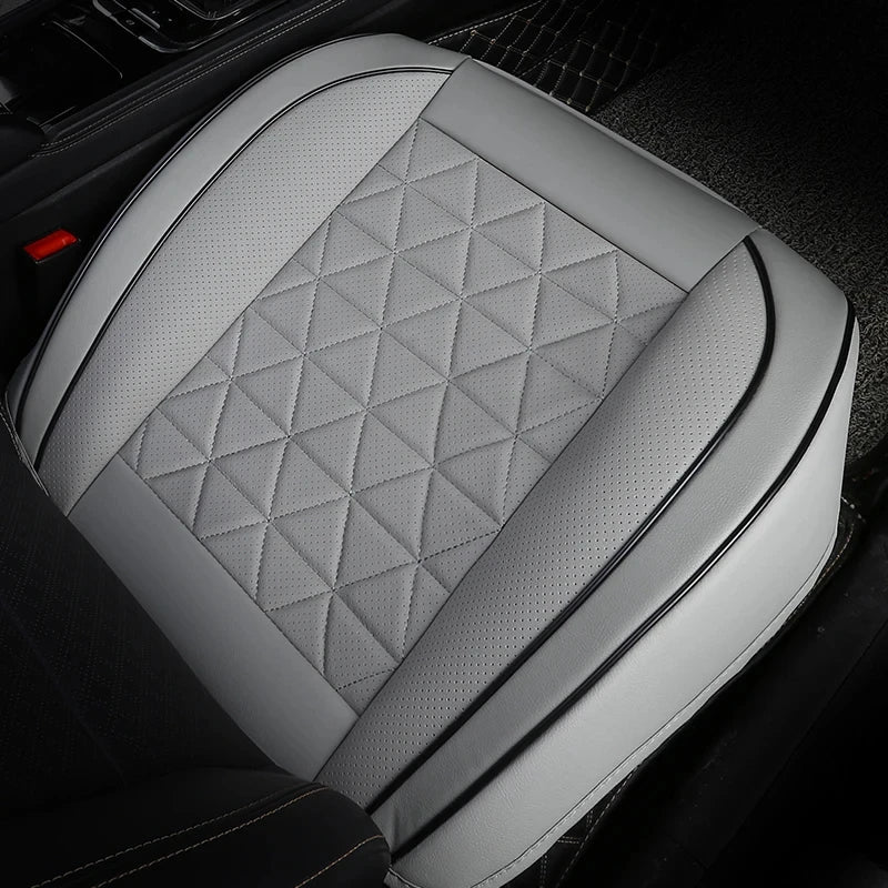 Nouvelle Housse de Siège Avant de Voiture en Cuir PU Coussin de Siège Auto Protection de Siège de Voiture Universelle Tapis de Chaise Auto Accessoires Automobile