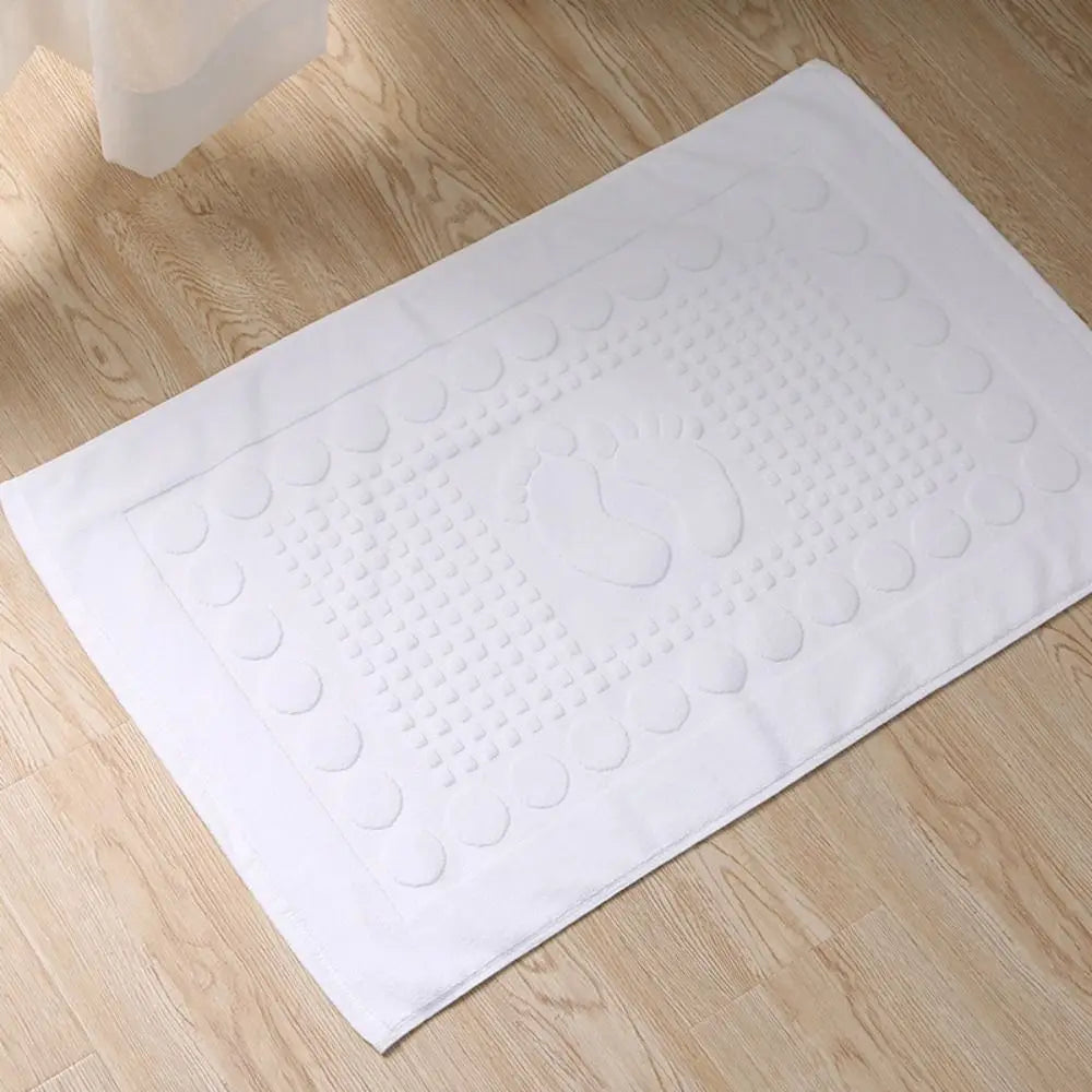 White floor towel cobblestone foot parten hotel home grey bathroom mat bath mats cotton non-slip water absorption bathtub towels