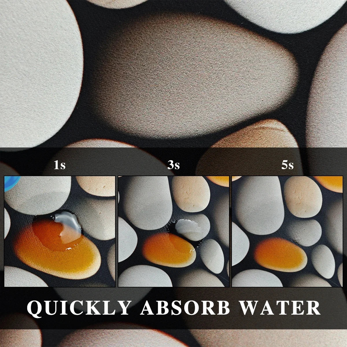 Luxury Diatomite Mud Bath Mat Bathroom Super Absorbent Shower Foot Mats Non Slip Quick Dry Toilet Carpet Room Rugs Doormat 욕실 매트