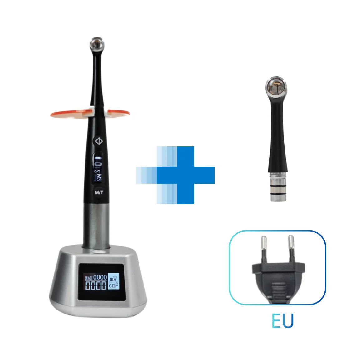 Dental 1 Second Curing Light 7 Differernt Mode With Caries Detection 3100mW/cm² 360 Degree Head Dental Equipment Lamp