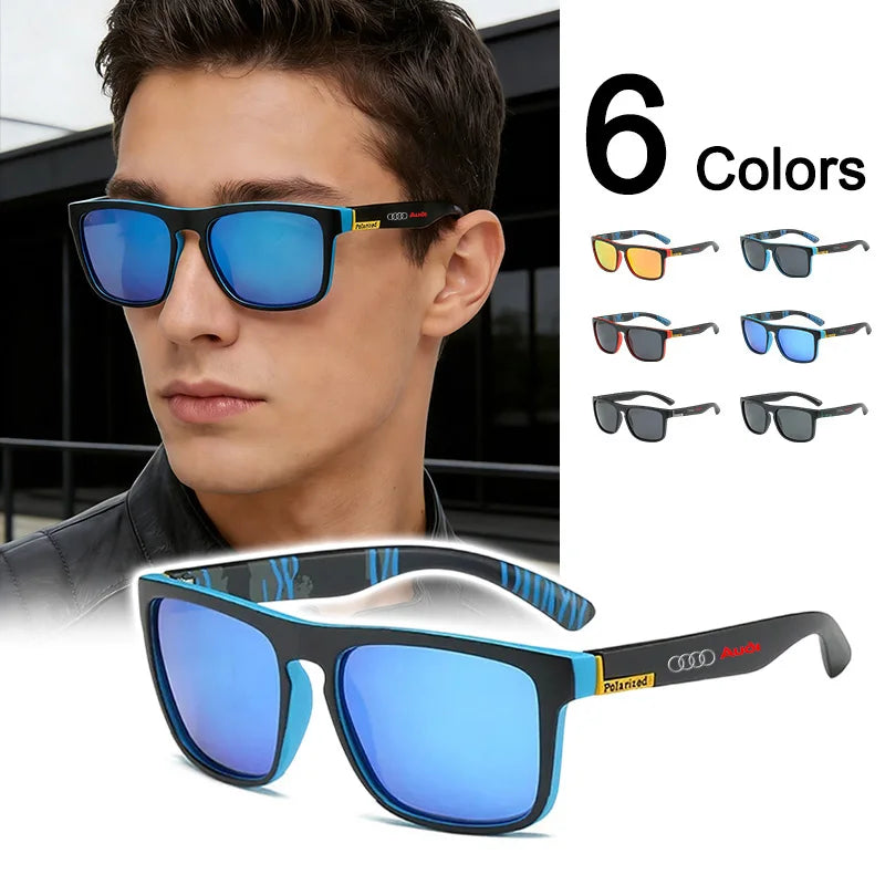 Car Sticker Sunglasses Polarized Eyewear Fishing Driving Goggles For Audi A1 A3 A4 A5 A6 A7 A8 Q2 Q3 Q5 Q7 TT S Line S3 S4 S5 S6