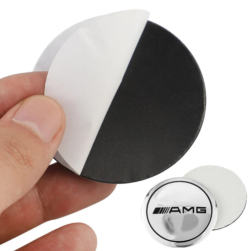 1Set Car Wheel Stickers 56mm Auto Center Hub Cap Decal For Mercedes Benz AMG Smart W205 C300 W203 W206 W108 W124 W126 W140 W168
