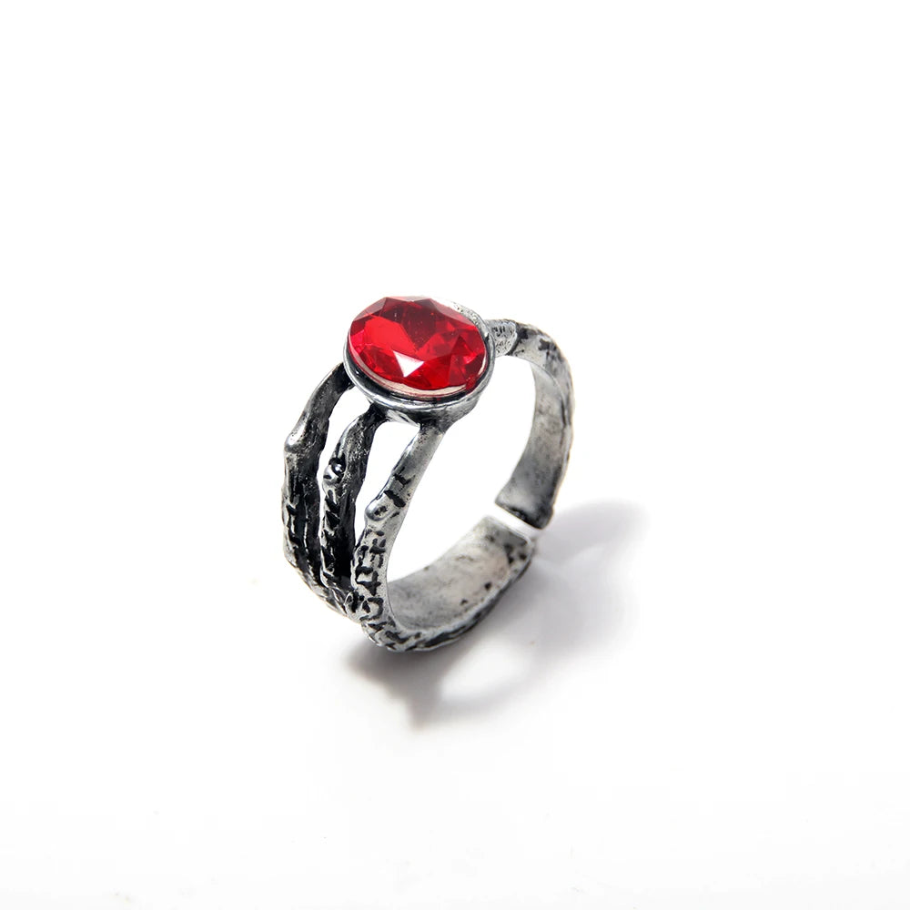 Game Dark Souls 3 Series Rings Havel's Demon's Scar Chloranthy for Fans Woman Men Decorations Party Jewelry Gift Accessories