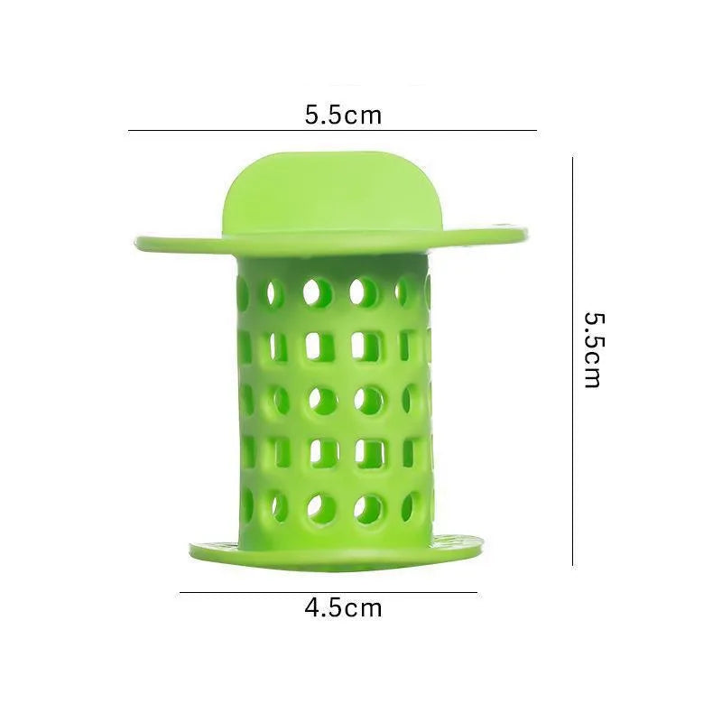 1pc Bouchon de vidange de baignoire anti-colmatage, Drague d'égout de cuisine, Bouchon de cheveux, Filtre de tuyau de vidange, Protection anti-blocage, Accessoires de salle de bain à domicile