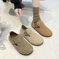 Top Quality New Leather ink panties For Women And Men Fashion Summer All-Match Sandals Shoes soft-Soled susal Sandals