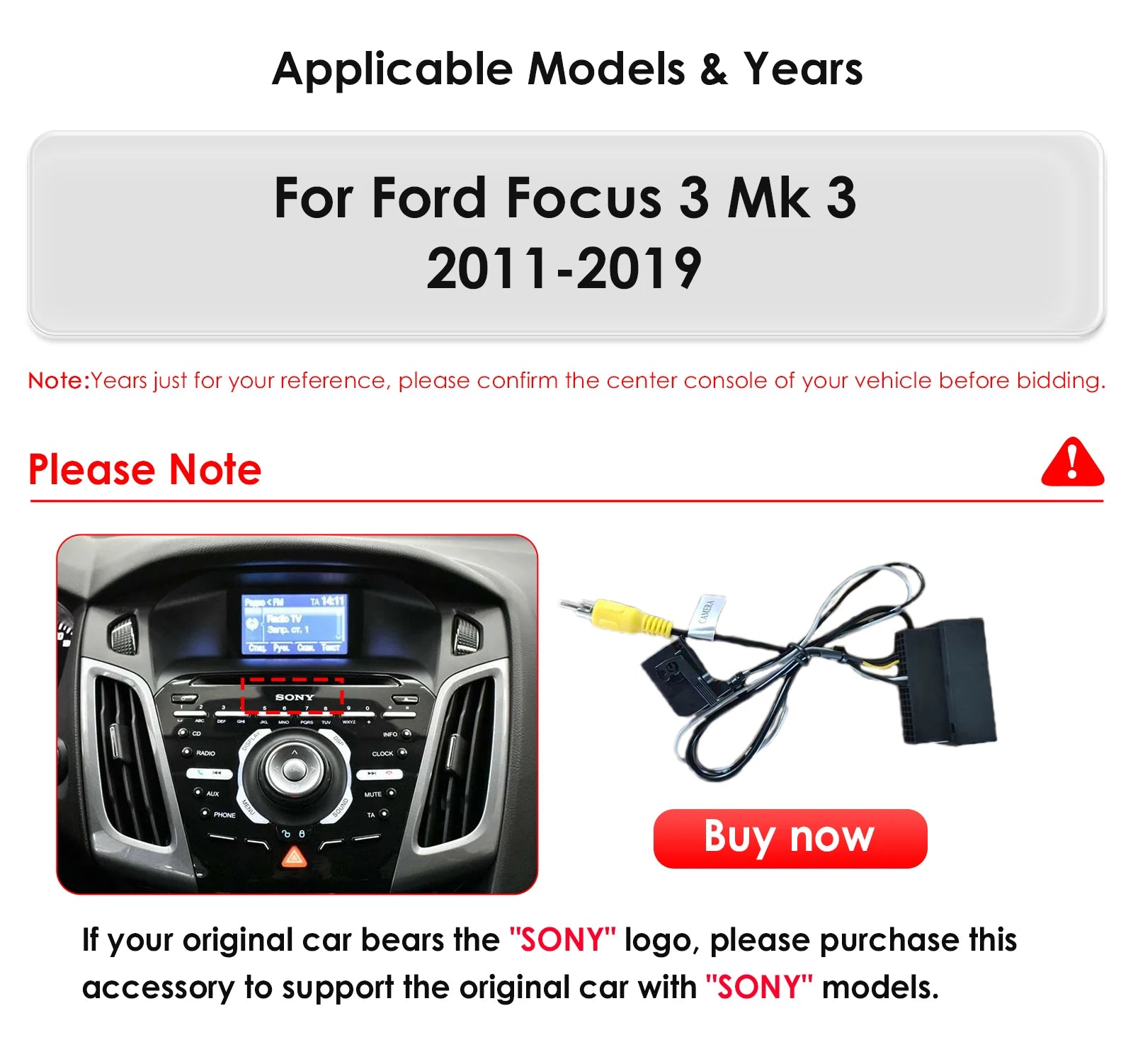Hizpo 9.7" Car Radio for Ford Focus 3 Mk 3 2011 2012 - 2019 2 Din Android 14 Multimedia Video Player 2Din Carplay Auto Stereo