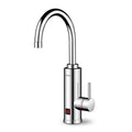 3000W Electric Water Heater Bathroom Kitchen Faucet Tankless Water Heater Tap Flowing Electric Faucet with Temperature Display