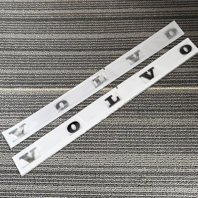 Volvo Car Letter Badge Auto Trunk Metal Stickers For Volvo Xc60 Xc90 V40 V60 S60 V50 V90 S80 C40 XC40 V70 XC70 C30 C70 Rdesign