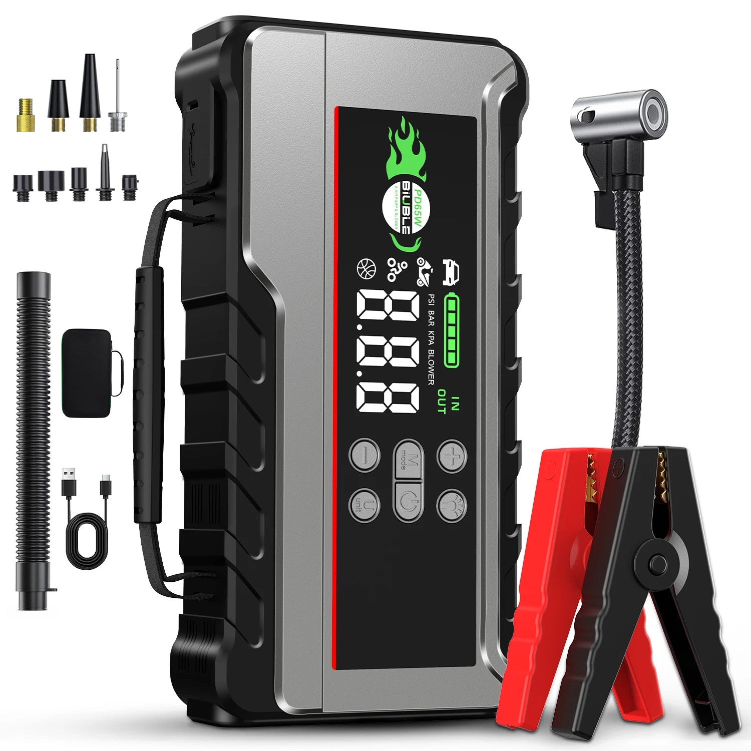 150PSI Air Pump Car Jump Starter