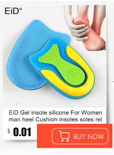 EiD New Arch Support 25mm Orthotic insole Black Leather orthotics Insoles for Flat Foot O/X Leg Corrected Shoe Sole insert pads