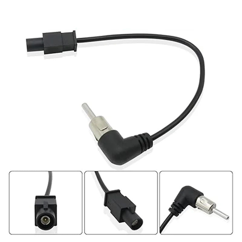 NOUVEL adaptateur d'antenne AN autoradio AN autoradio Adaptateur d'antenne audio FM AM Caractéristiques de l'autoradio Pour Ford Spécifications