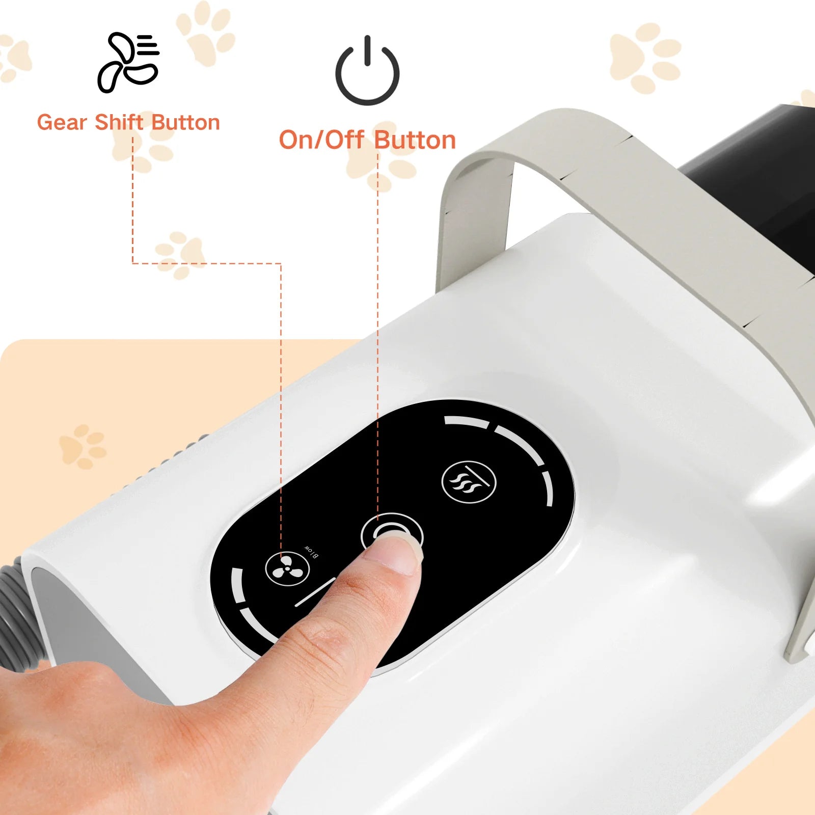 All-in-One Pet Grooming Vacuum Dryer Clipper Kit Professional Dog Cat Hair Vacuum Blower Trimmer Set Pet Hair trimmer with vacuum Blower professional dog grooming kit