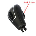 AT Leather Gear Shift Knob For Ford Mondeo MK4 S-MAX Kuga Galaxy MK1 Automatic Pen POMP Lever Handle Gearbox Gear Stick Ball Car
