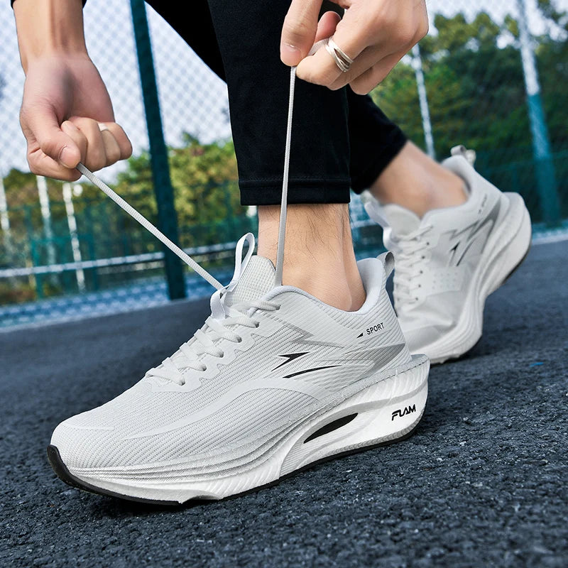 Women’s Fashion Versatile Comfortable Lightweight Running Shoes with Cushioning Technology and Carbon Plate, Unisex Competitive