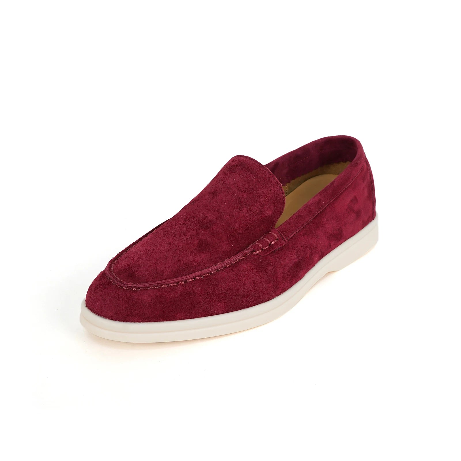 Spring and Autumn Hot Women's Le Fu Shoes Classic Round Head Shallow Mouth Genuine Leather Women's Shoes Retro Daily Shoes