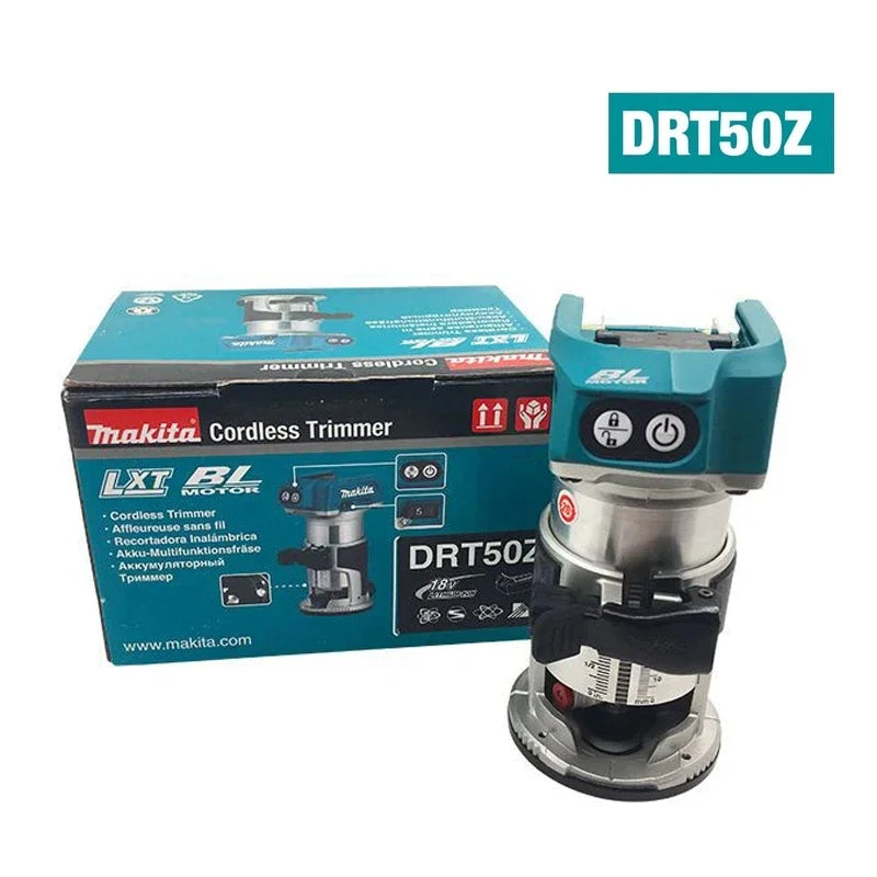 Fit Makita DRT50 Cordless Trimmer Rechargeable Trimming Machine Brushless Slotting Tool Milling Woodwork Engraving Machine