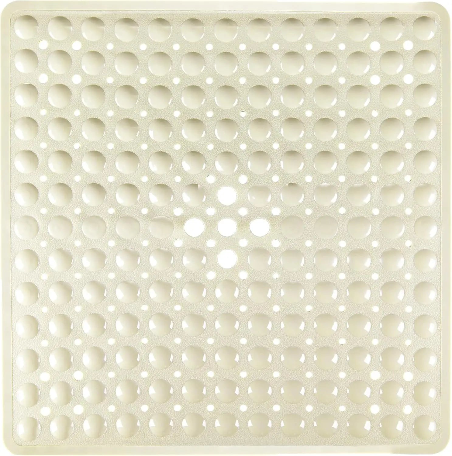 53x53cm Non Slip Shower Mat for Inside Shower Stall Mats for Bathroom Floor, Soft Bath Mat for Bathtubs with Big Suction Cups