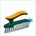 Gap Cleaning Brush 3 in 1 Scrape Brush Bathroom Floor Tile Grout Scrubber Multi-functional No Dead Corner Hard Bristle Kitchen C