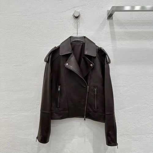 Veste femme décontractée classique rétro élégante et ample à manches longues et col, de couleur unie, nouveau style printemps et automne 2026