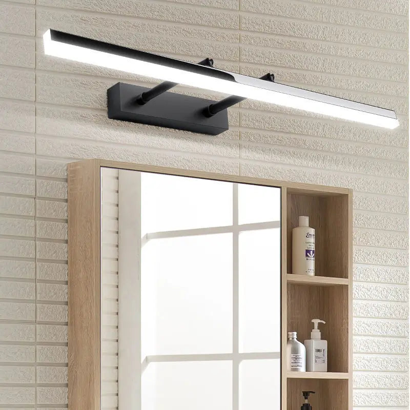 Indoor Bathroom Mirror Wall Lamp Metal Material Electroplate Body Retractable Sconce Light LED Dressing Table Mirror Wall Lustre