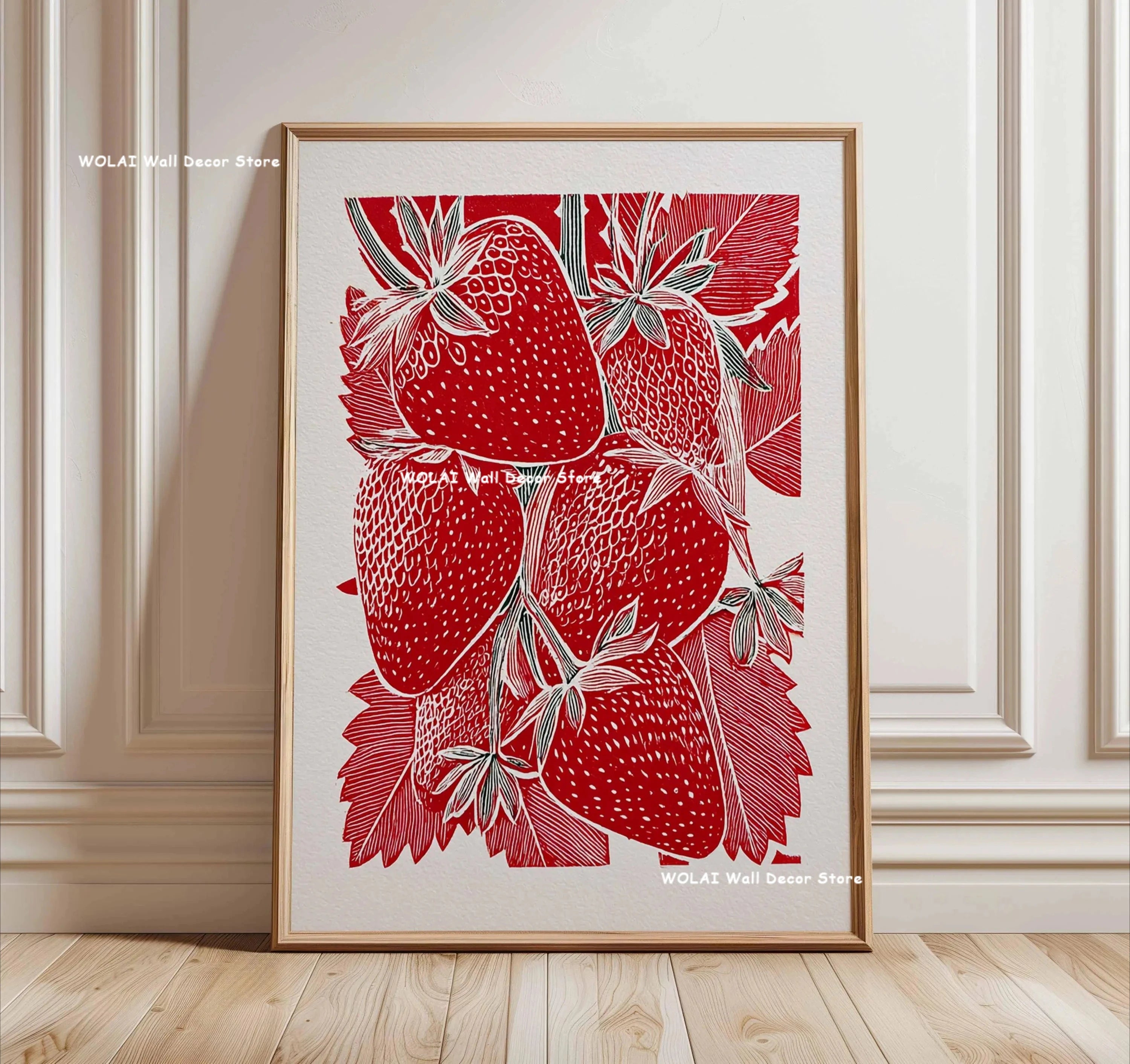 Retro Japanese Forest & Koi Fish Zen Water Painting Canvas Poster Abstract Sun Waves Wall Art Printing for Peaceful Home Decor