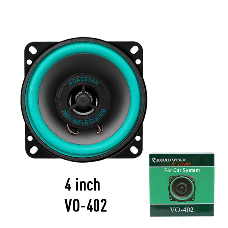 4/5/6.5 Inch Universal Car Coaxial Speakers HiFi Audio Full Range Subwoofer Stereo for Door Truck Vehicle Sound System