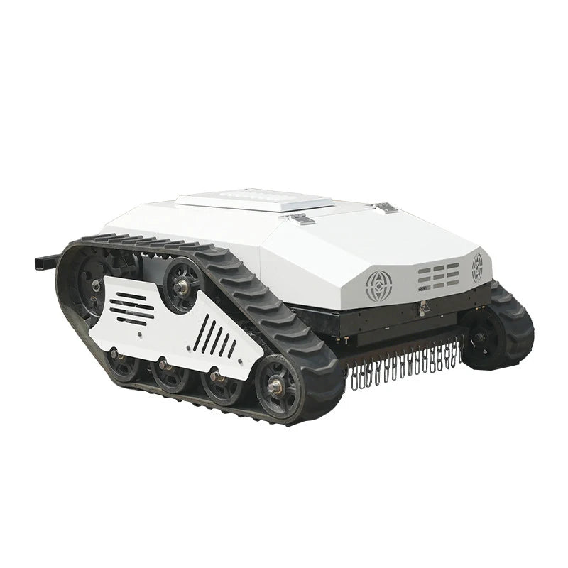 Controlled Lawn Mower Intelligent Mowing Robot for Orchards Fields Slopes Small Lithium-Ion Battery Powered Lawnmower