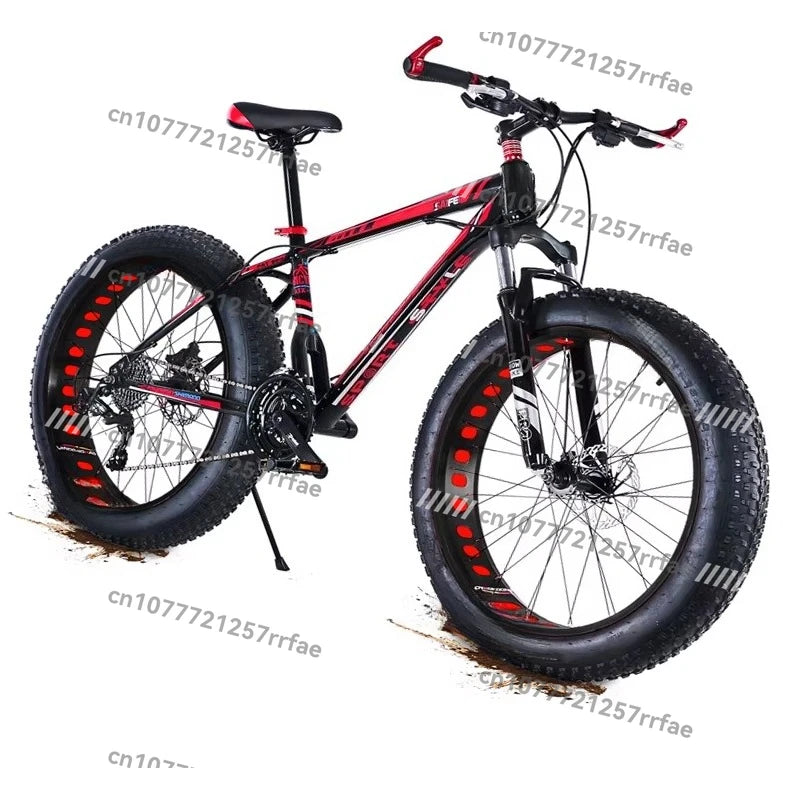 Direct From Factory Mountain Bike Fat Tire Snowmobile, Wholesale 20/26 Inch Snowmobile 4.0 Tire Bike