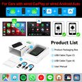 2026 CarlinKit 5.0 2Air Wireless Android Auto Box Portable CarPlay Wireless Dongle For Car Radio with Wired CarPlay/Android Auto