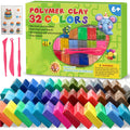 Colors Polymer Clay Blocks With Tools Kit Molding Craft Oven Bake Beginer Kids Diy Earrings Dolls Jewerly Accessories