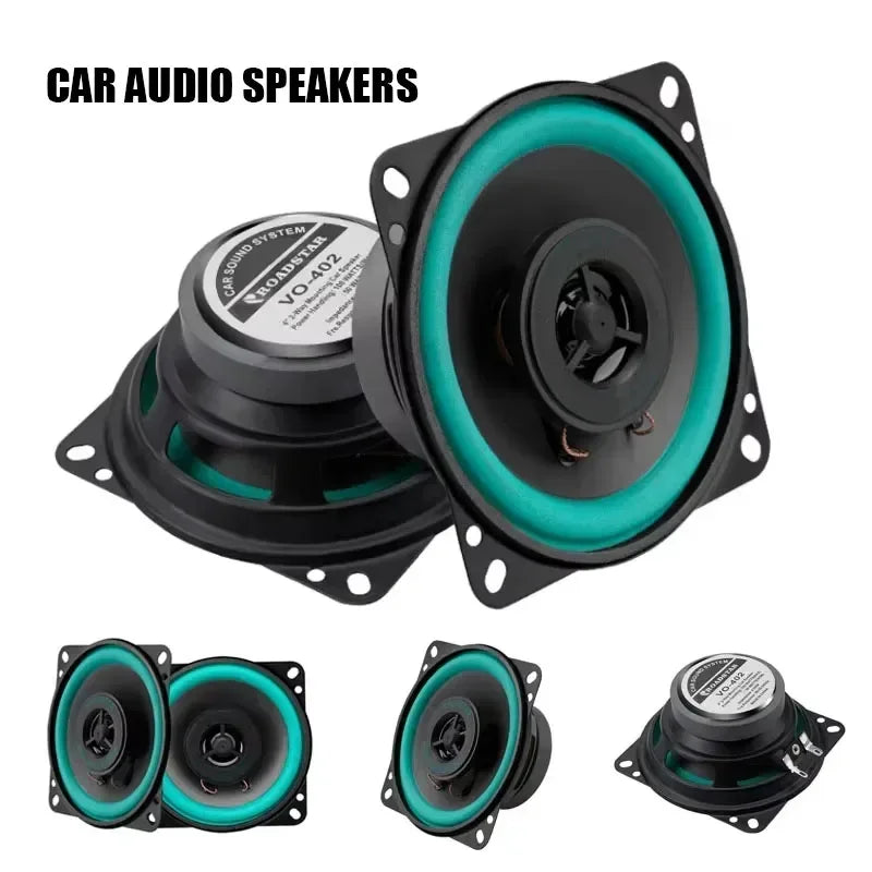 4/5/6.5 Inch Car Speakers &Speaker protector Coaxial Subwoofer Automotive Audio HiFi Music Full Range Frequency Full  Car Audio