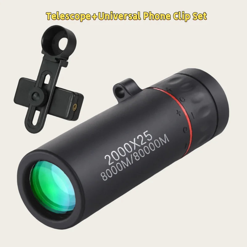 2000x25 HD Monocular Telescope