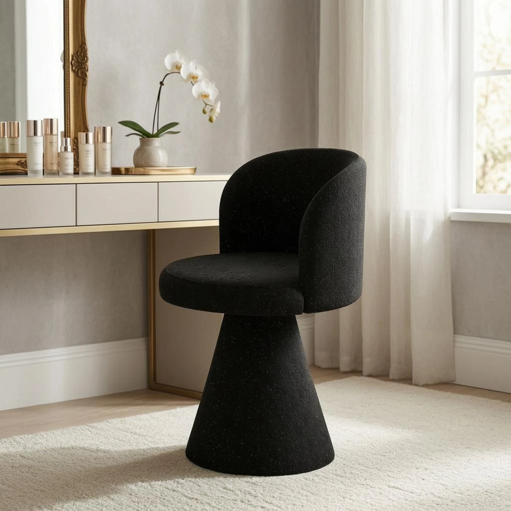 Fauteuil pivotant Cadre en bois Meuble d'appoint