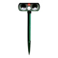 Outdoor LED Light Alarm Ultrasonic Cat Dog Repellant Solar Power Rechargeable Garden Repellers For Garden