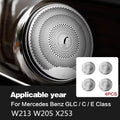 For Mercedes Benz W205 W213 X253 Car Door Audio Cover Speaker Decor Loudspeaker Trim Interior Accessories GLC C E Class E200