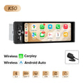 AINAVI Wireless Carplay Android Auto Universal Car Radio 1 Din HD IPS Touch Screen Car Multimedia Rear Camera MIC USB Type C 1280*720 Full In-Cell 1DIN Car Stereo BT 5.0