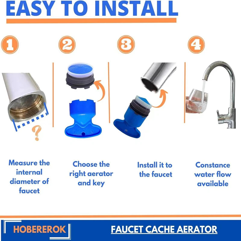 Faucet Aerators Water Saving Faucet Tap Nozzle M24 M21 M18 M16 Thread Replaceable faucet thread adapter Bathroom Parts