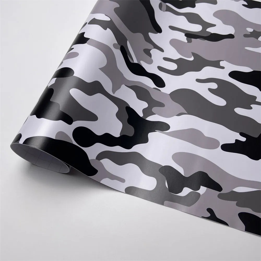 Stealth Camouflage Vinyl Wrap Film Pixel Camo Pattern Motorcycle Wrapping Sheet DIY Sticker for Car Computer Bicycle Console