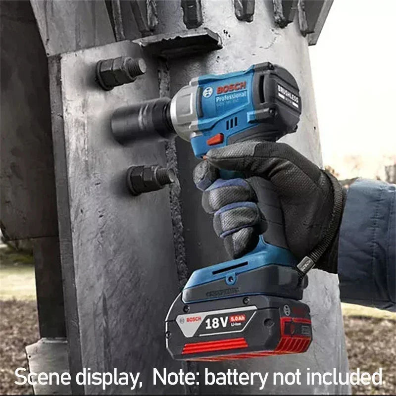 BOSCH GDS 18V-350 Cordless Impact Wrench 3-Gear Adjustment Impact Driver 350Nm Torque Electric Wrench Power Tools GDS18V-350