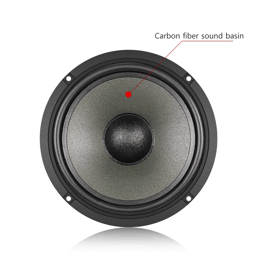 Subwoofer de voiture de haute qualité de 6,5 pouces, modification stéréo de voiture haute fidélité 180W, subwoofer, modification d'enceinte bibliothèque
