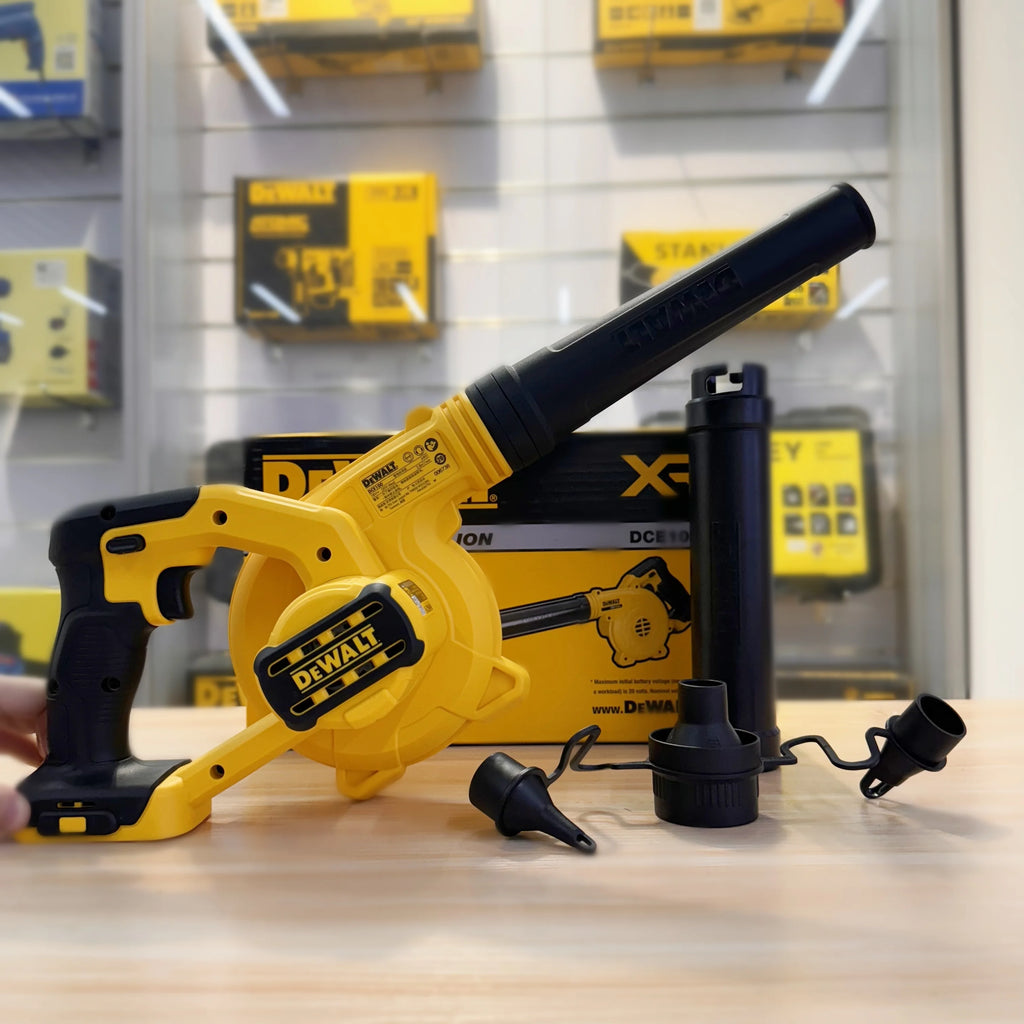 DEWALT DCE100 Cordless Compact Air Blower 20V Dust Vacuum Cleaner 3-Speed Variable Sootblower Cleaning Rechargeable Power Tools