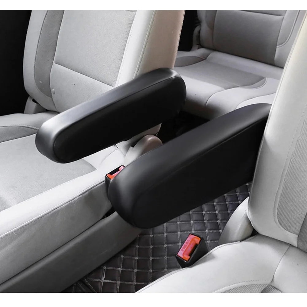 34x13cm Car Seat Armrest Anti-Aging PU Leather Dustproof Protection Covers Hand Support Glove Car Interior Accessories